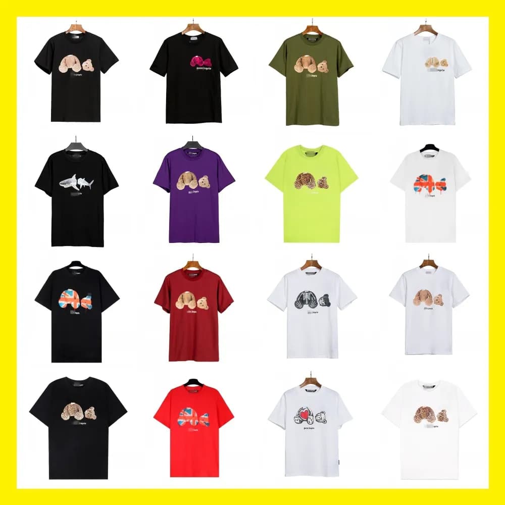 Palm angels teddy bear shirts