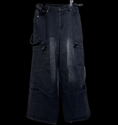 BALENCIAGA SKI WEAR CARGO JEANS