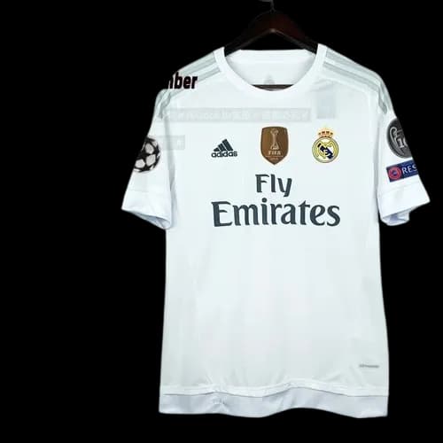15-16 Real Madrid Home Football Jersey Champions League Edition