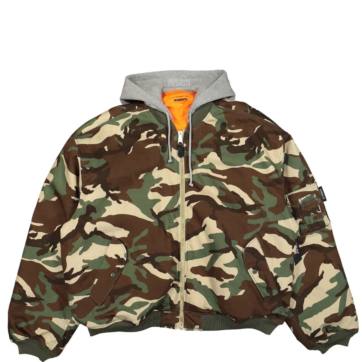 Vetements Camo Bomber Jacket - JoyaGoo Spreadsheet