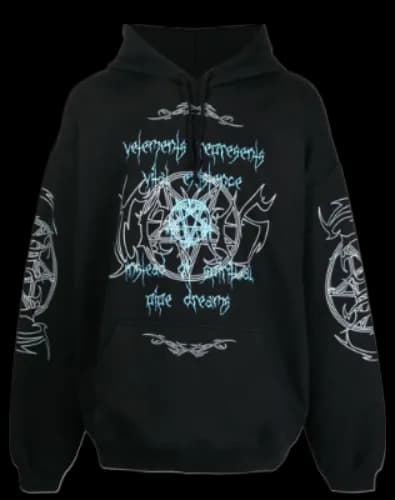 VETEMENTS VITAL EXISTANCE HOODIE