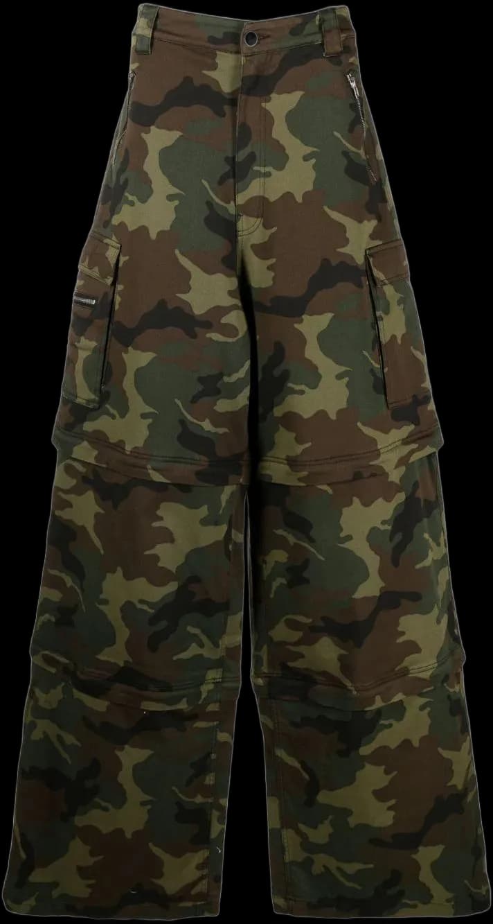 Vetements Transformer Camo Cargo Pants