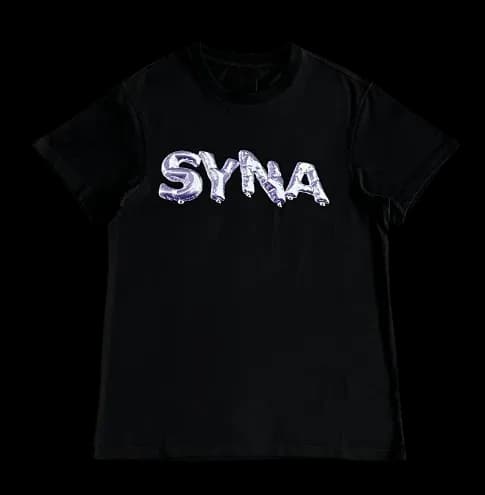 Syna World Tee Black Balloon - JoyaGoo Spreadsheet