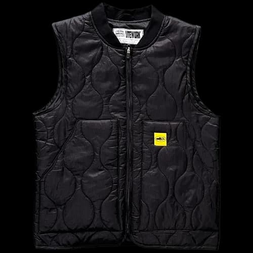 corteiz vest Guerillaz Lightweight Quilted Black - JoyaGoo Spreadsheet