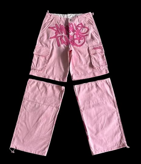 Minus Two Cargo Pants Detachable Pink - JoyaGoo Spreadsheet