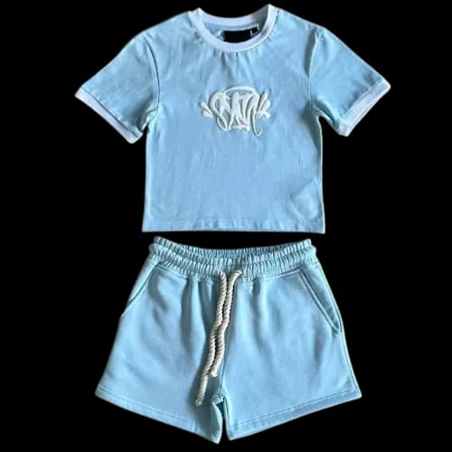 Syna World Women Summer Set Cyan