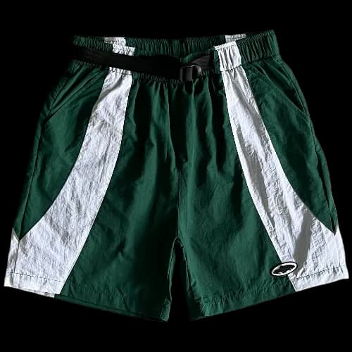 corteiz shorts Alcatraz Sun & Rain -Green