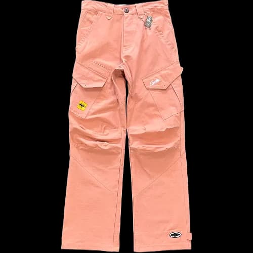 corteiz pants cargo Slant pocket Pink Bottoms - JoyaGoo Spreadsheet