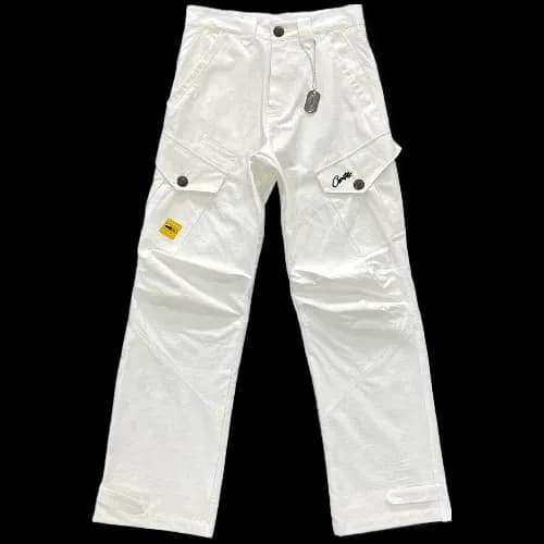 Corteiz pants cargo  Slant pocket White - JoyaGoo Spreadsheet