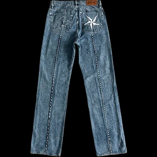 corteiz jeans steaked  c-star denim - JoyaGoo Spreadsheet