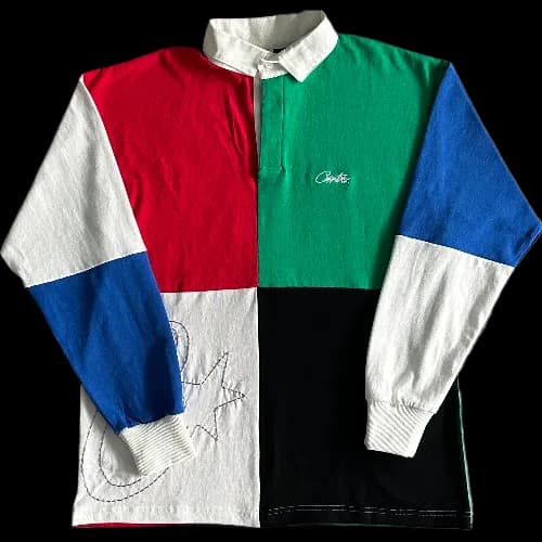 corteiz longsleeve Color Block Polo - JoyaGoo Spreadsheet