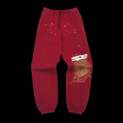 Sp5der Red Sweatpants - JoyaGoo Spreadsheet