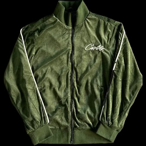 corteiz Velor tracksuit top – Green - JoyaGoo Spreadsheet