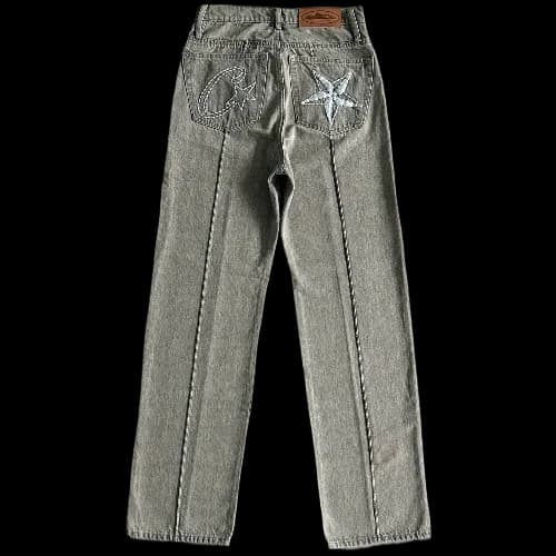 CORTEIZ JEANS STEAKED C-STAR DENIM - grey - JoyaGoo Spreadsheet