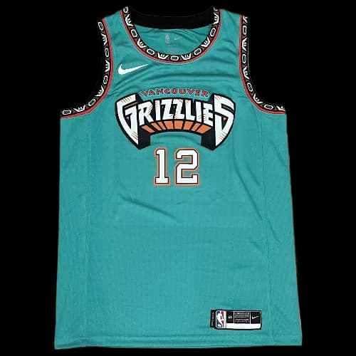 NBA Jersey Tanktop Basket Grizzly Morant N.12