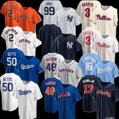 MLB Baseball Jersey T-Shirt
