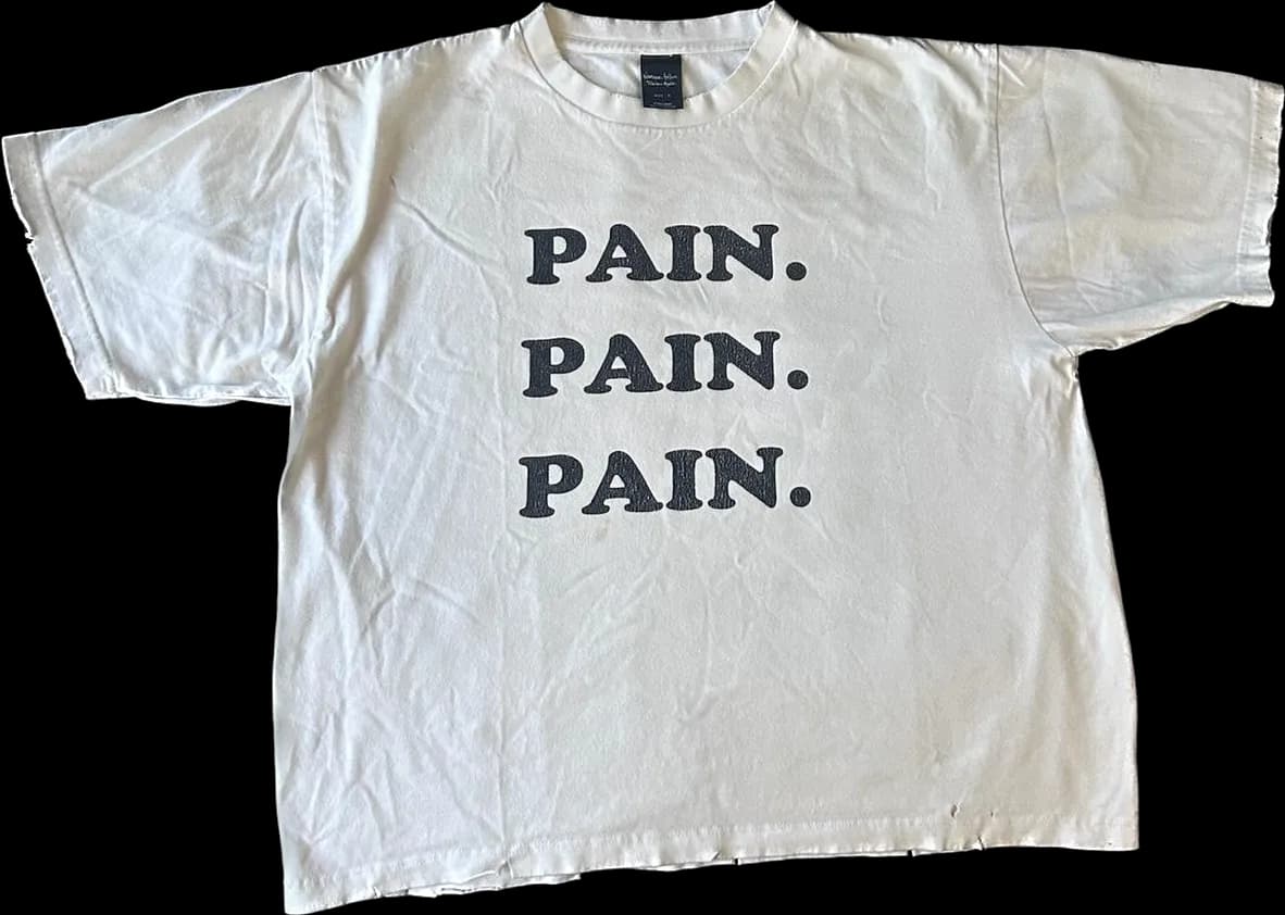 Number Nine Pain Tee (2 Styles) - JoyaGoo Spreadsheet