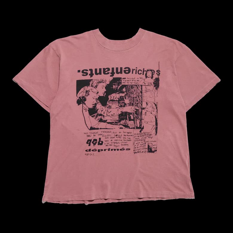 Enfants Riches Déprimés Radio Control Room Tee - JoyaGoo Spreadsheet