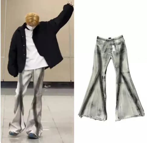 Rick Owens flared denim - JoyaGoo Spreadsheet