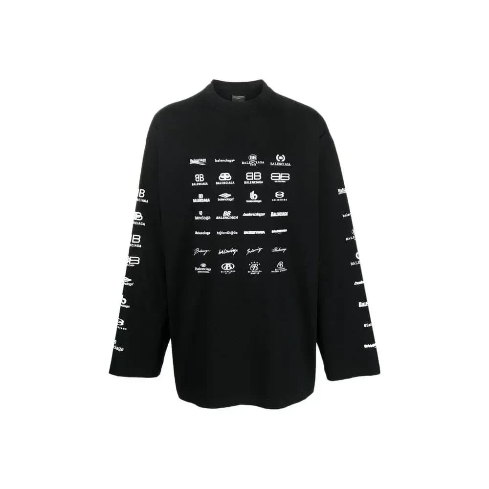 Balenciaga Longsleeve Logos Tee - JoyaGoo Spreadsheet
