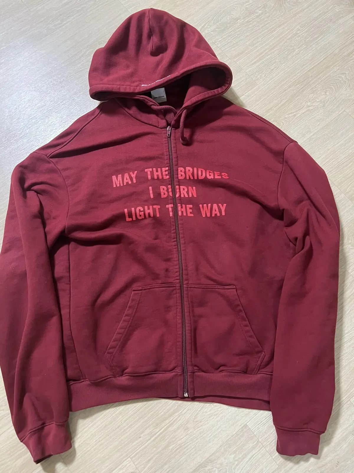 Vetements Bridges Zip Up Hoodie - JoyaGoo Spreadsheet