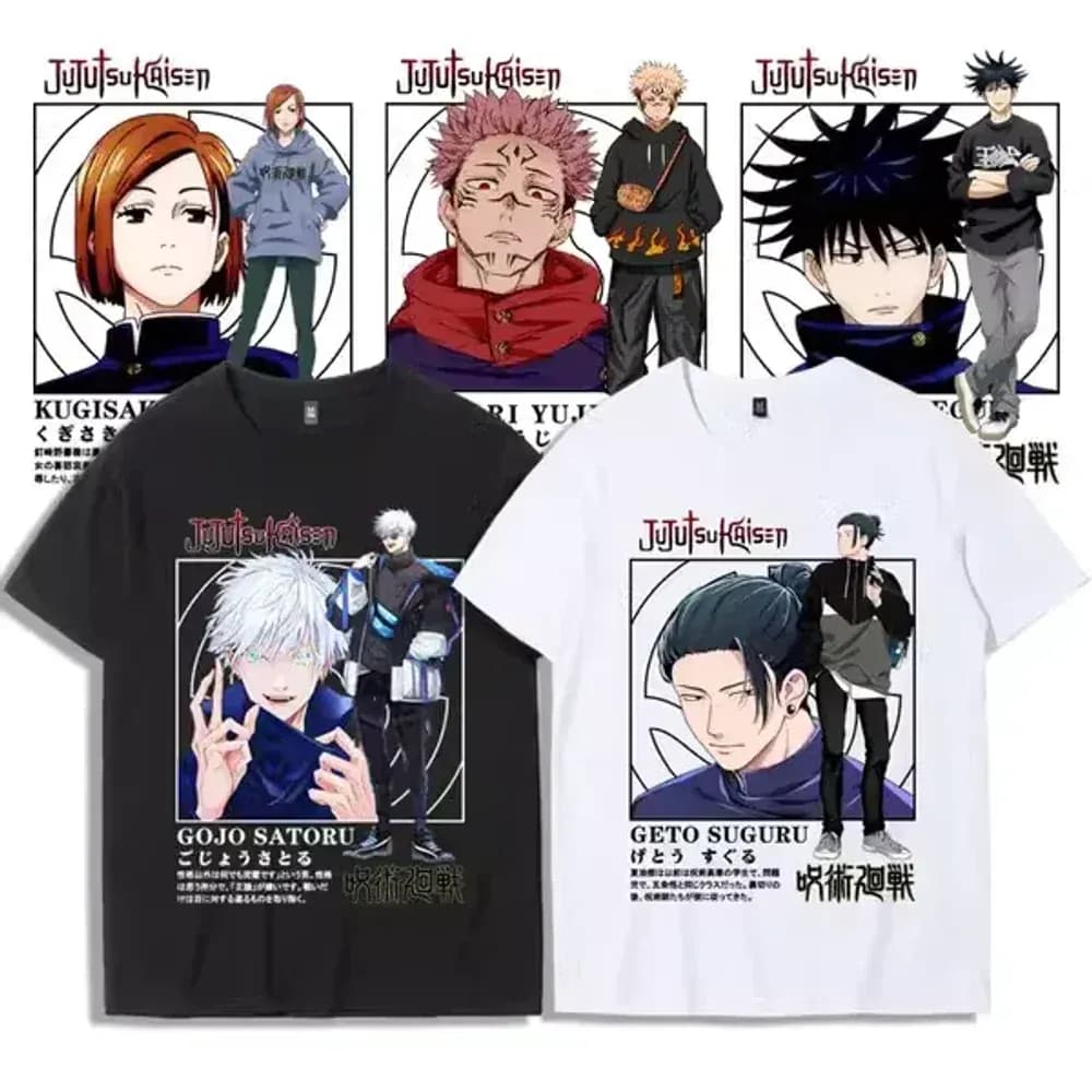 Jujustu Kaisen Tees (40+ Colorways) - JoyaGoo Spreadsheet