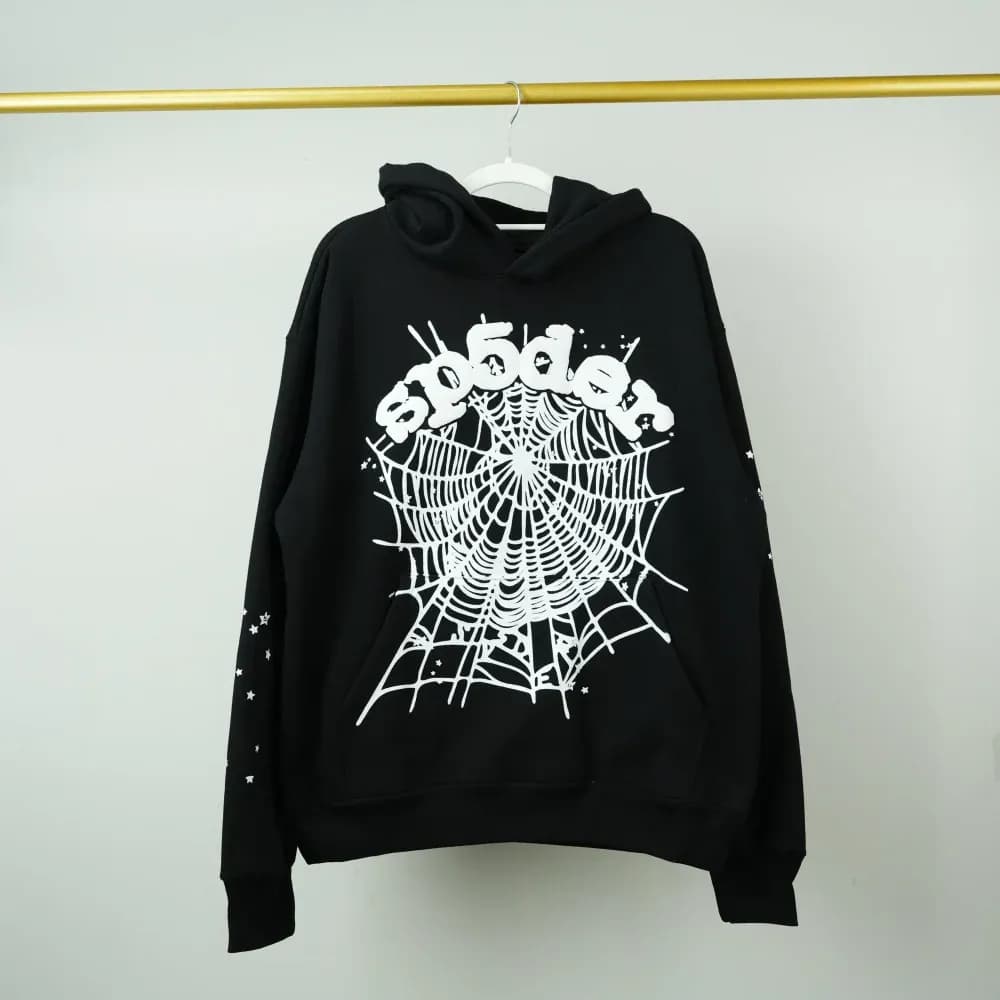 Sp5der OG Web Hoodie Black - JoyaGoo Spreadsheet