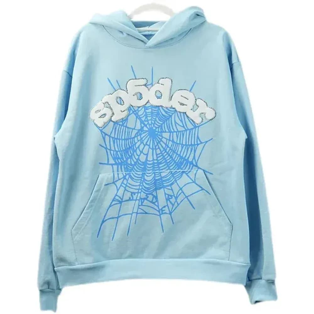 SP5DER WEB HOODIE SKY BLUE - JoyaGoo Spreadsheet