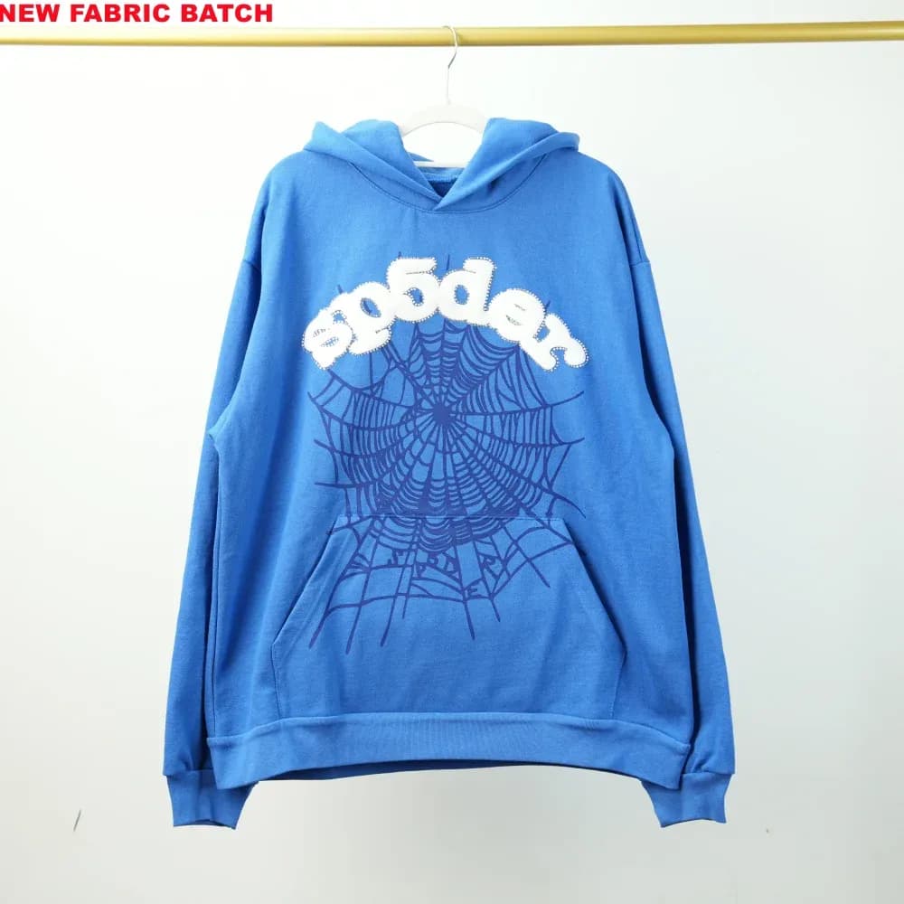 Sp5der Websuit Hoodie Blue - JoyaGoo Spreadsheet