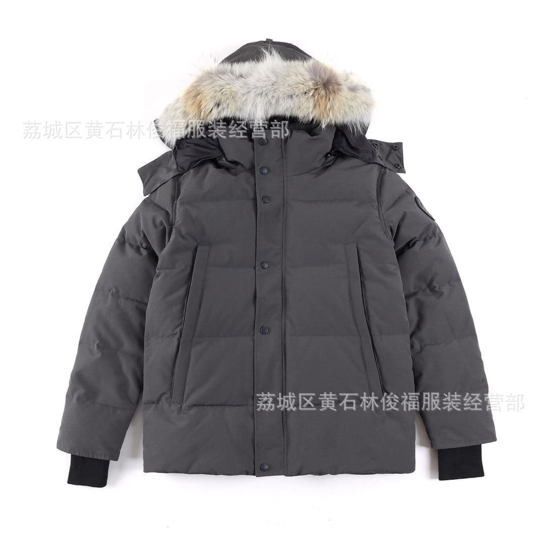 Putian goose down jacket 29 models wolf hair thickened men and women's mid-length coat parka 3808MA couple style - JoyaGoo Spreadsheet