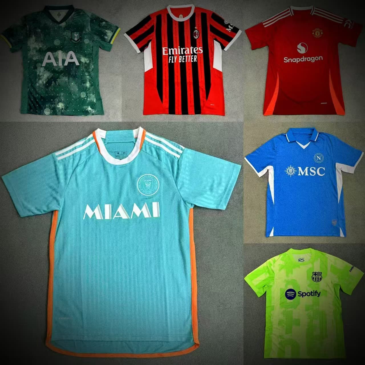 2425 Popular Club Jersey FBC Boca RM Miami Porto Corinthians Fan Edition