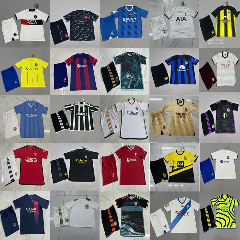 2425俱乐部足球服球衣套装阿贾克斯皇马日本阿森纳AC球衣 jersey