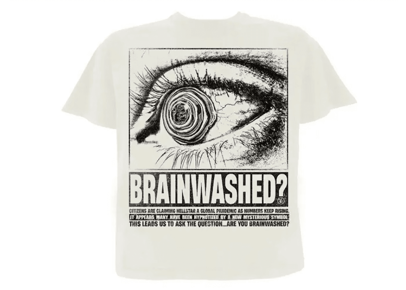 Hellstar Eyeball T-Shirt White - JoyaGoo Spreadsheet