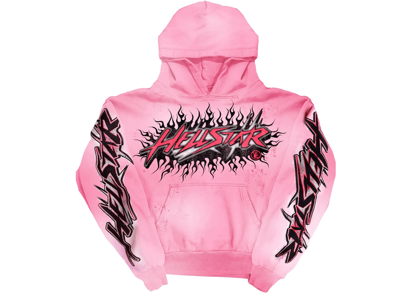 Hellstar Brainwashed Without Brain Hoodie Pink - JoyaGoo Spreadsheet