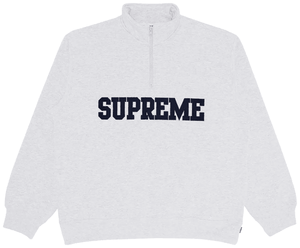 Supreme Collegiate Half Zip Pullover - JoyaGoo Spreadsheet