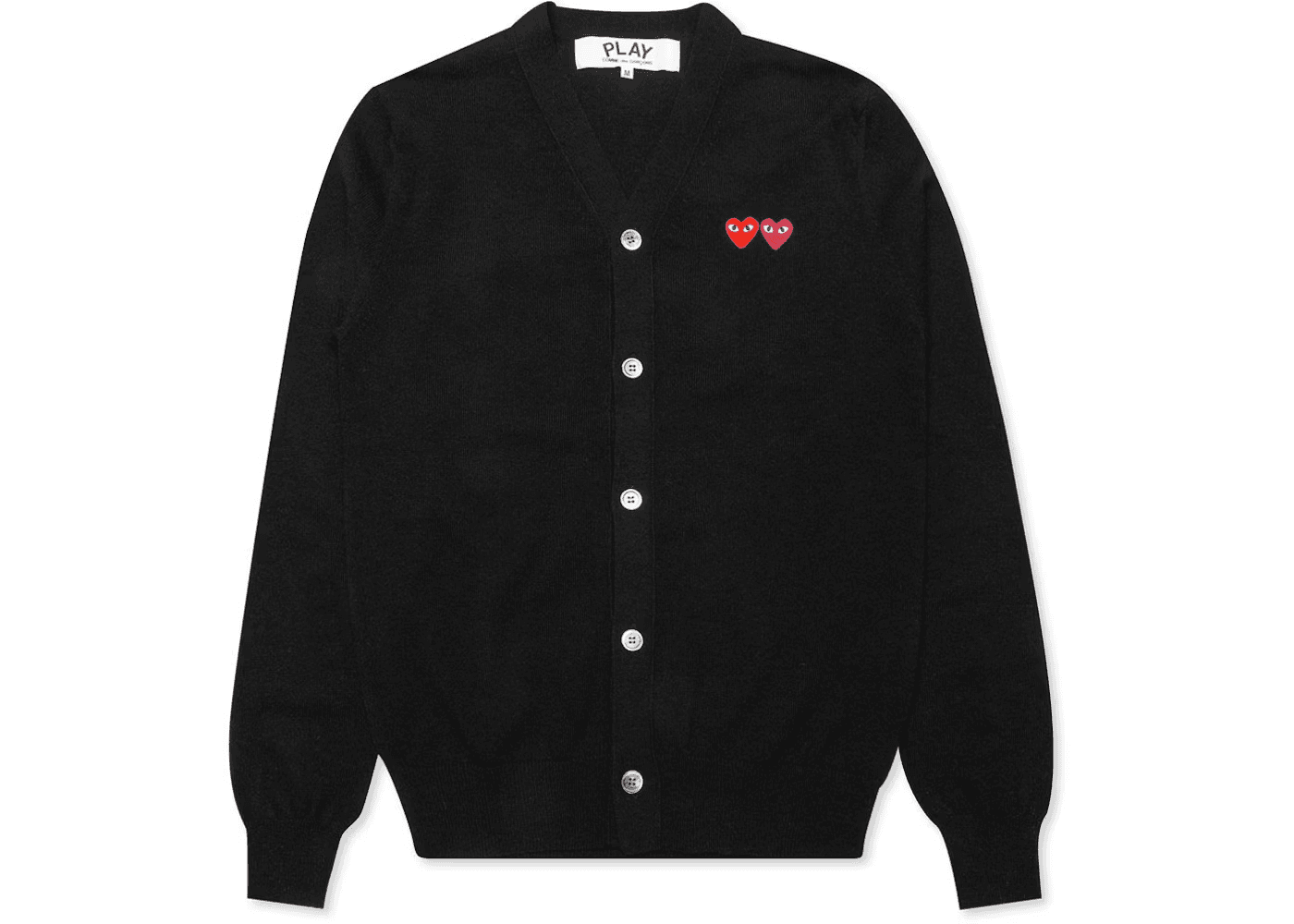 CDG Double Heart Knit Cardigan - JoyaGoo Spreadsheet