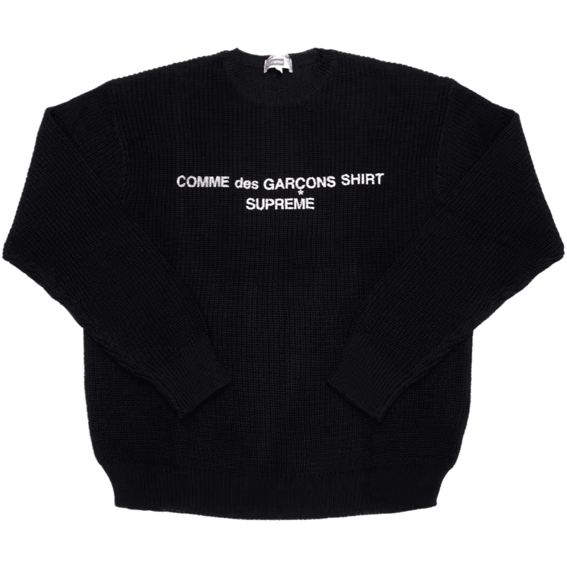 Supreme CDG Knit Sweater - JoyaGoo Spreadsheet