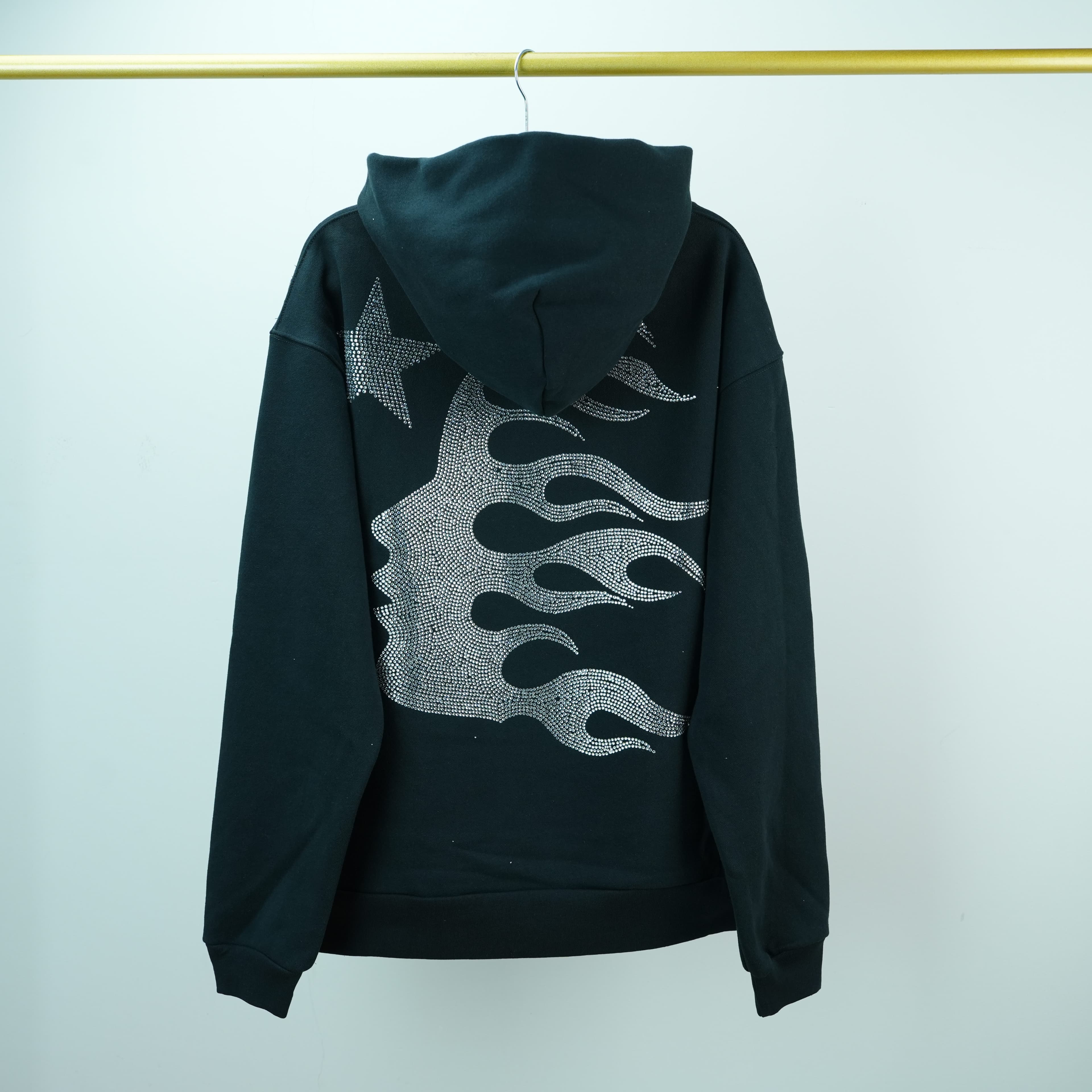 Hellstar Rhinestone Starfire Hoodie