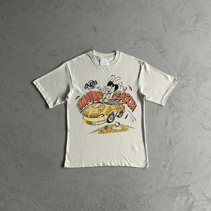 Syna hunting season tee -silver birch - JoyaGoo Spreadsheet