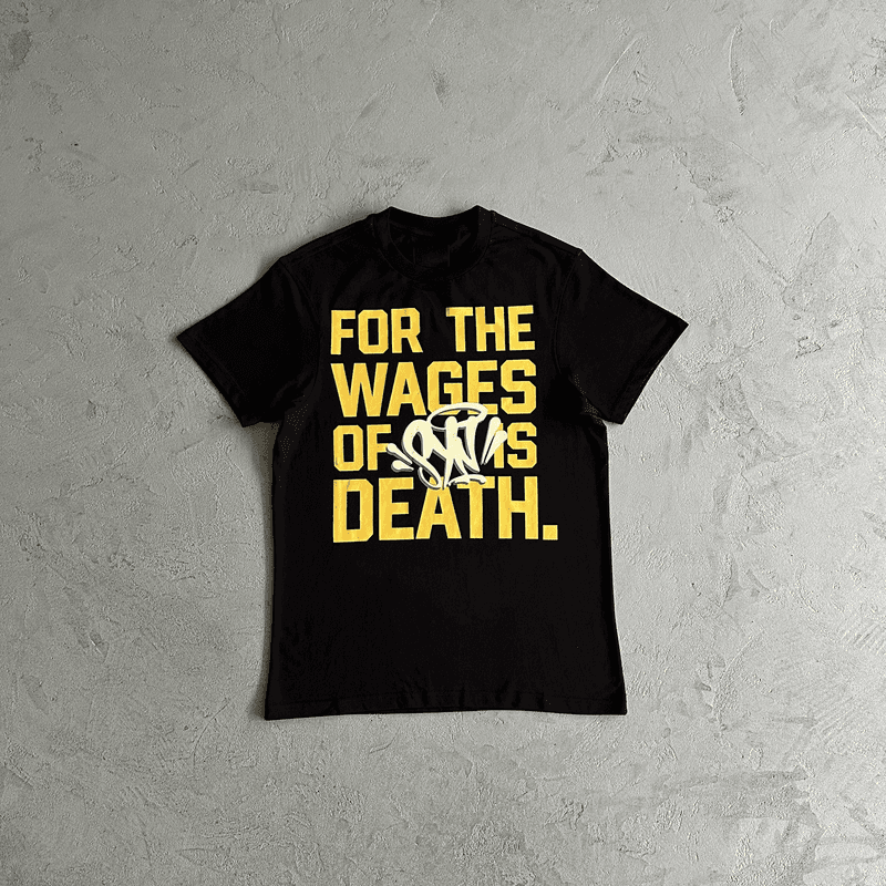 Syna wages tee -black - JoyaGoo Spreadsheet
