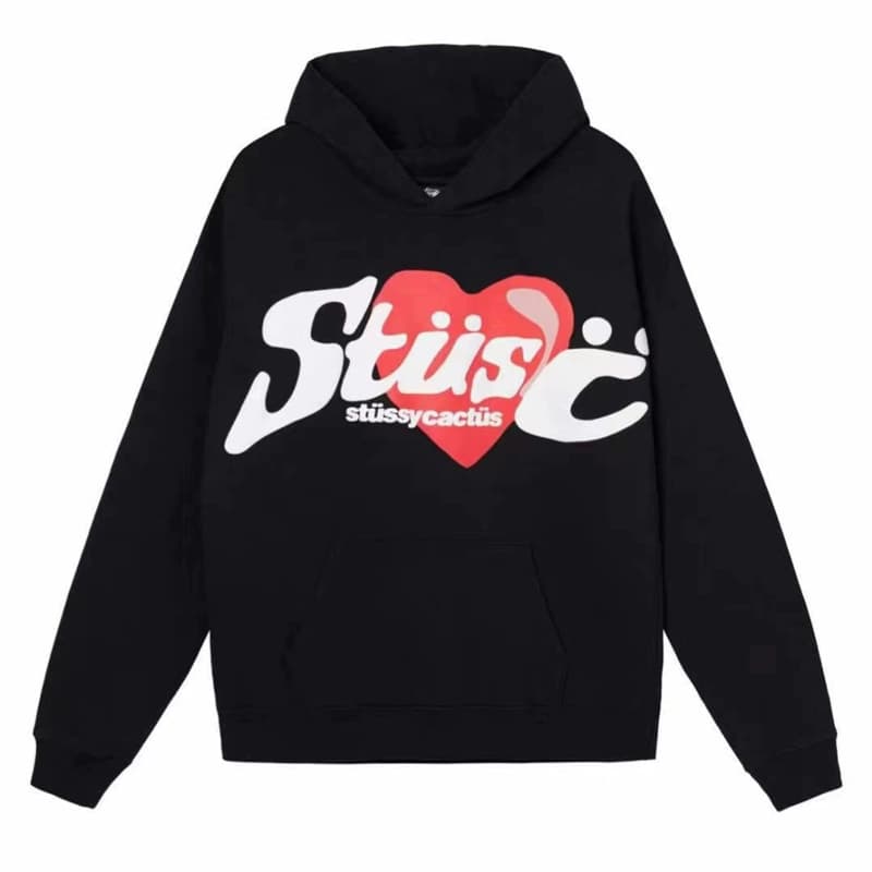 Cpfm, suéter conjunto con letras puff estampado, jersey de terciopelo Stuart, sudadera con capucha de la Calle Occidental, holgada para hombres y mujeres a la moda - JoyaGoo Spreadsheet