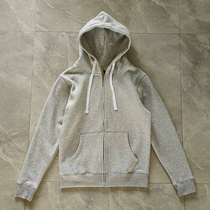 2023 Spring and Autumn Men's Sweatshirt Zipper Hooded Plus Velvet Warm Embroidery Straight Men's Jacket Youth Sports Leisure - JoyaGoo Spreadsheet