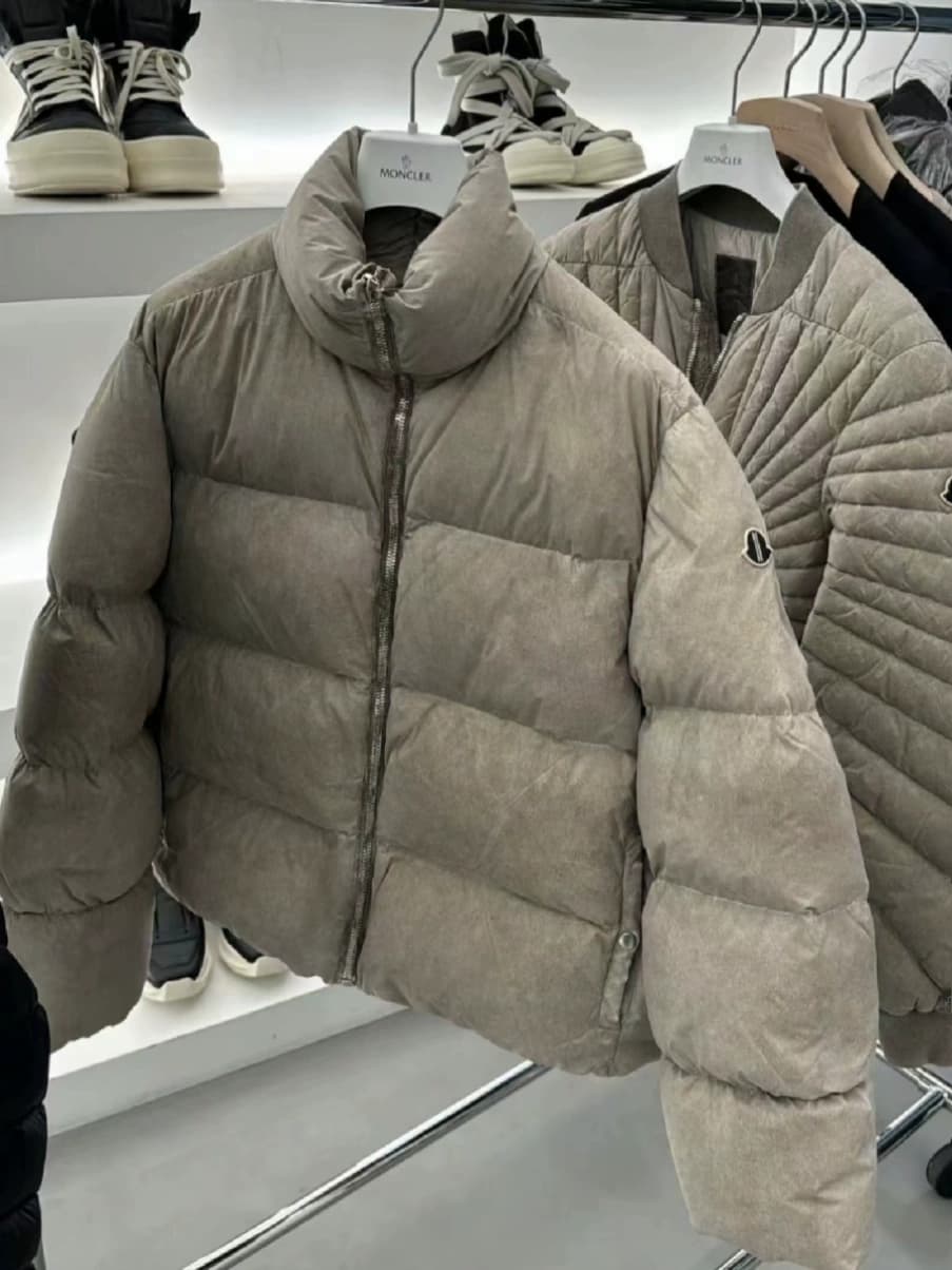 顶 800蓬! 23FW RO风格蒙家*联名立领90白鸭绒羽绒服男女同款短款 - JoyaGoo Spreadsheet