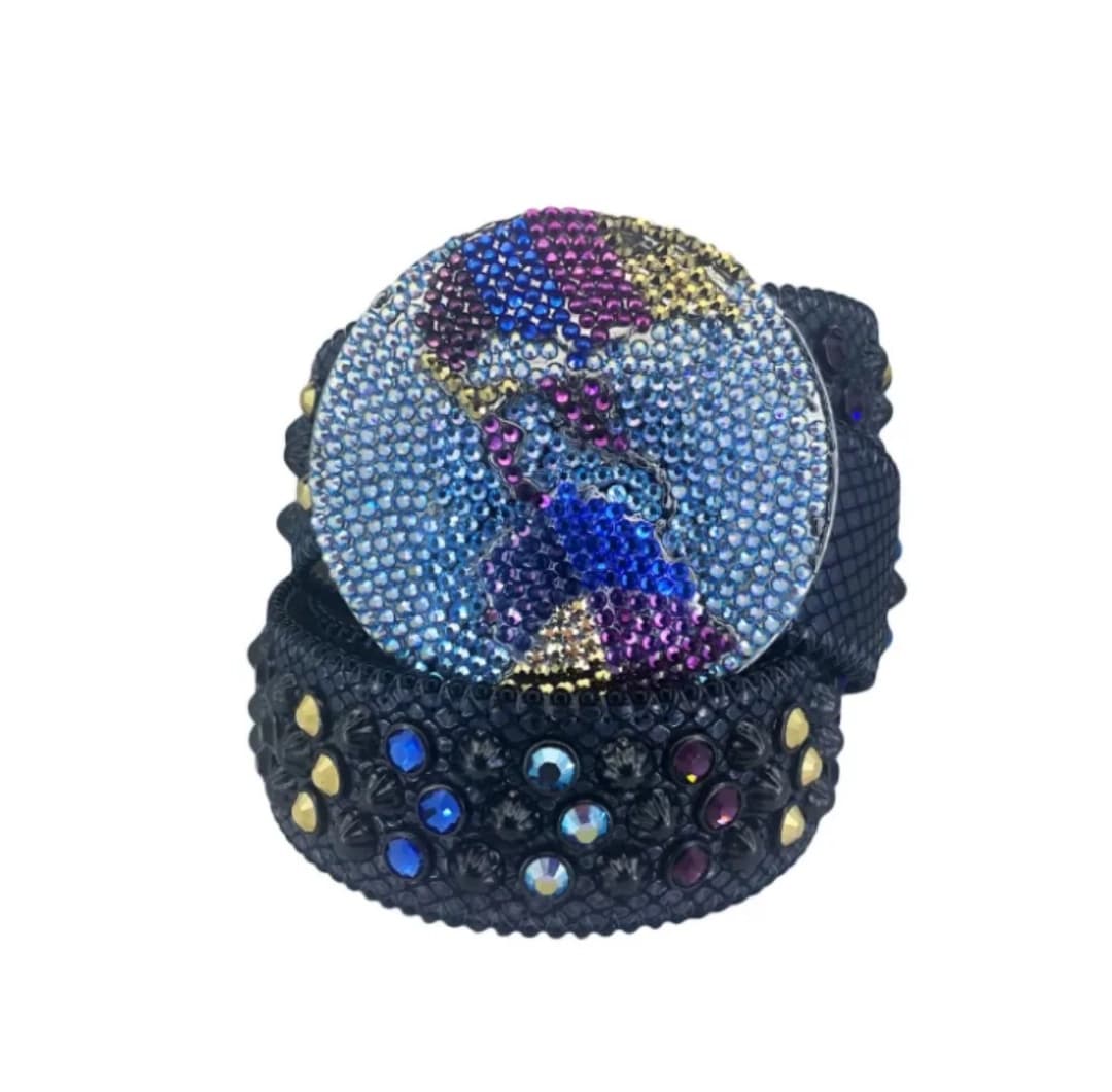 Hip-hop style, rhinestones, punk style belt. - JoyaGoo Spreadsheet