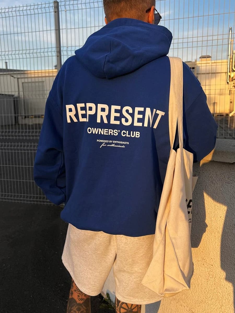 American Represent sweatshirt retro washed old Doberman vintage cotton shark loose hoodie - JoyaGoo Spreadsheet