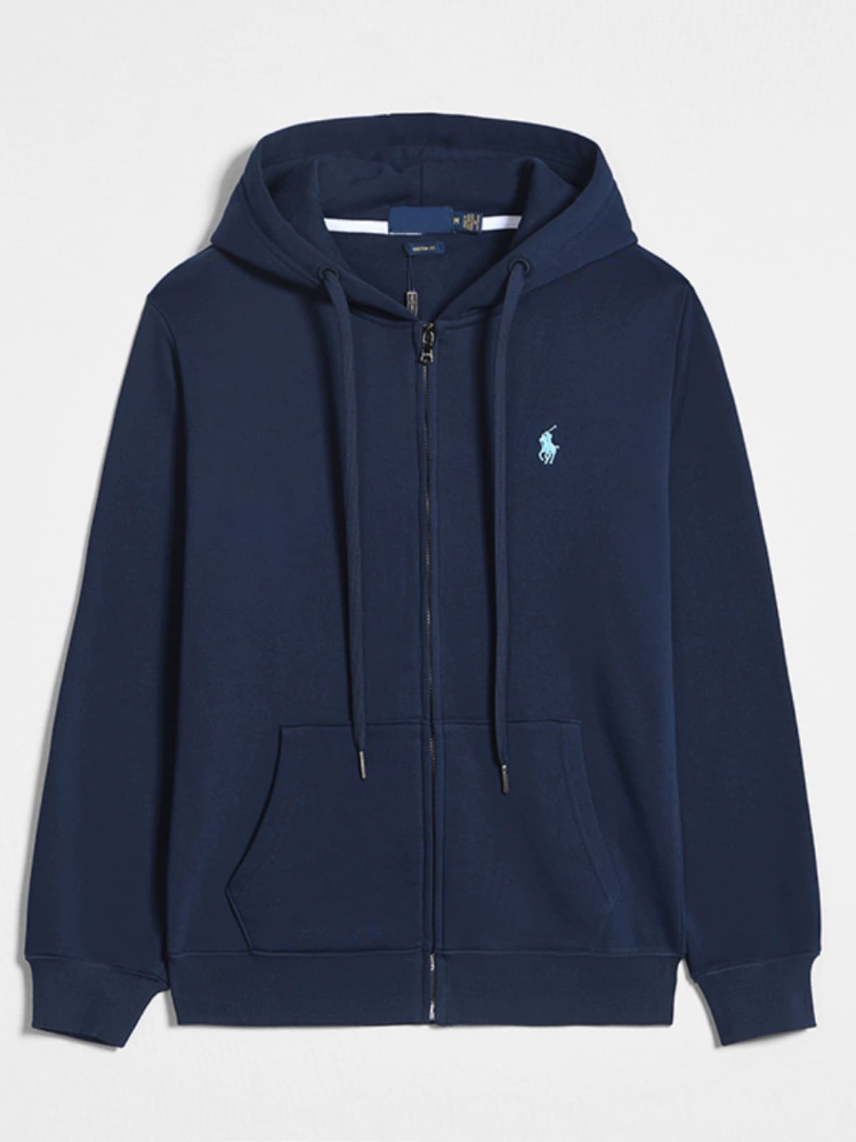 Paul Cardigan Sweater Men's Pure Cotton Sports Autumn Wear American Casual Simple Jacket Loose Hooded Zipper Jacket