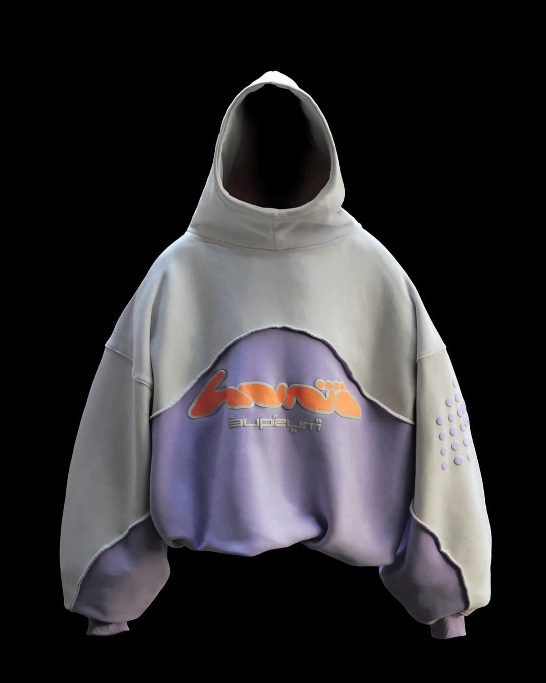 Designer brand HUNI 2022 autumn and winter FW new hooded long-sleeved sweatshirt - JoyaGoo Spreadsheet