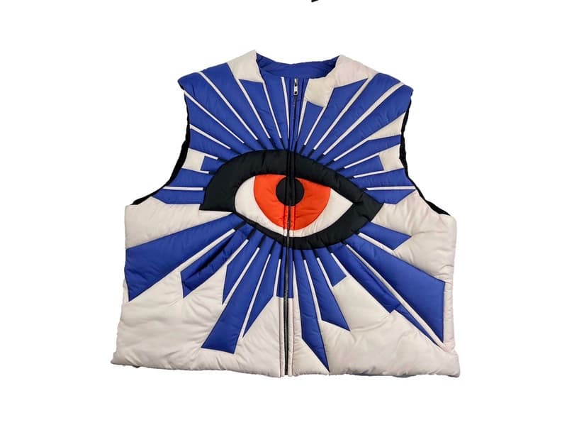 KONOOT new product Eye of Truth vest vest padded jacket men's and women's American trendy jacket autumn and winter - JoyaGoo Spreadsheet