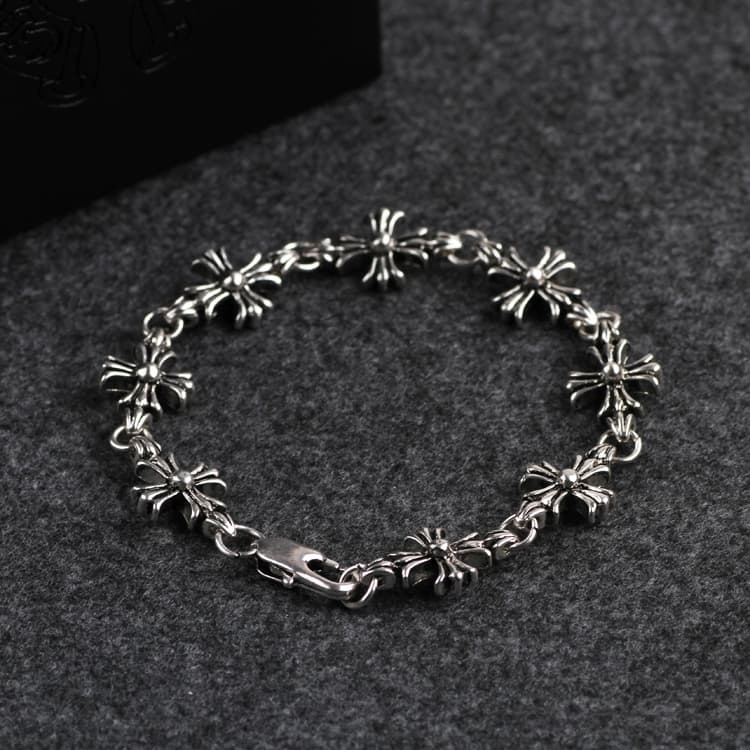 Cross bracelet for men and women G-Dragon GD same style bracelet personality punk style retro old style couple jewelry