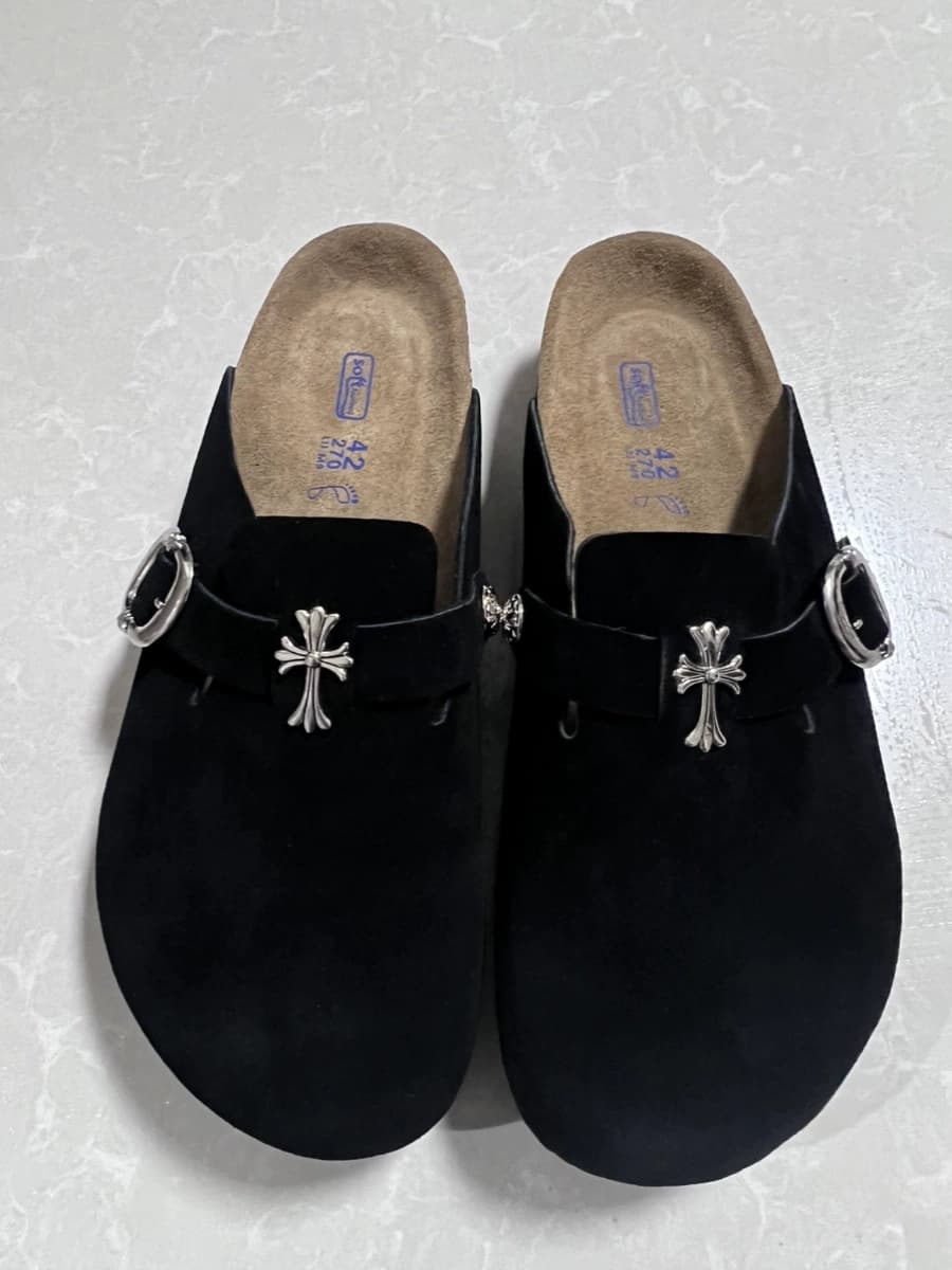 Remake closed toe slippers customized transformation black unisex - JoyaGoo Spreadsheet